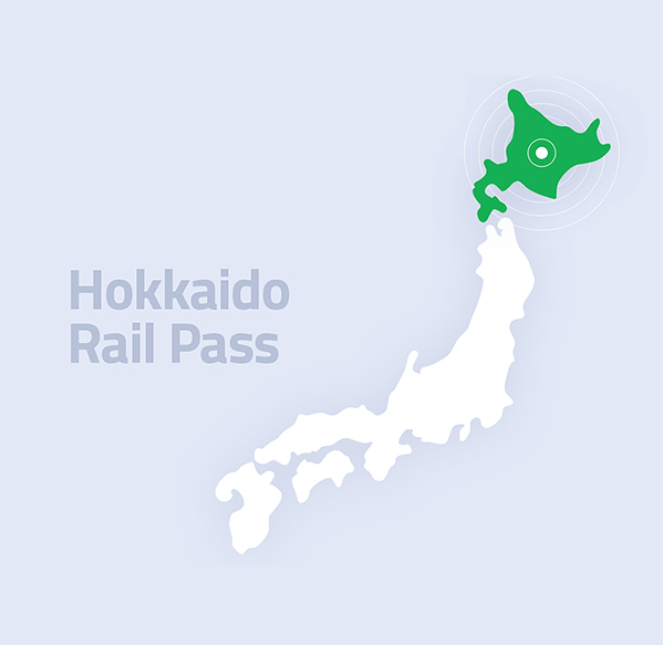 Pase para el ferrocarril Hokkaido