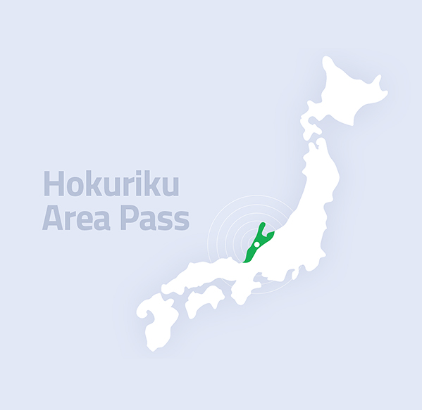 Pass pour la région de Hokuriku