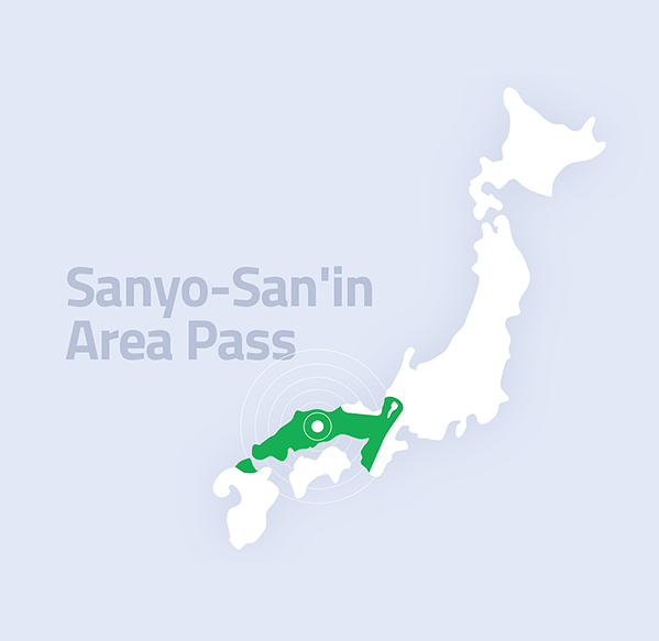 Pass pour la région de Sanyo-San'in